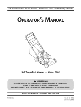 MTD E46J Owner's manual