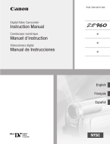 Canon ZR-960 User manual