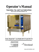 Cleveland SteamChef 22CGT3 User manual