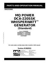 MQ Power DCA220SSK User manual
