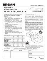 Broan QL130BC Ql100 Series User manual