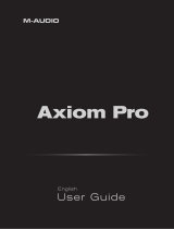 M-Audio Axiom Pro 61 User manual