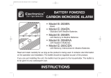 Aico Carbon Monoxide Alarms 260 Series User manual
