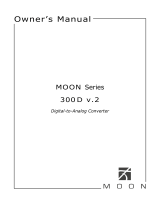 moon 300 D User manual