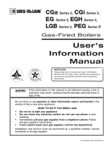 Weil-McLain CGa Gas Boiler Series 2 User manual