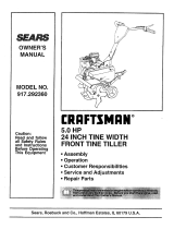 Craftsman 917292360 Owner's manual