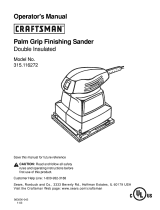 Craftsman 315.116272 Owner's manual