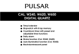 Pulsar W620 Owner's manual