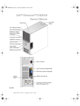 Dell Dimension E510 Owner's manual