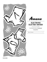 Amana W10216186A Owner's manual
