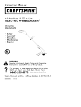 Craftsman WEEDWACKER 358.745320 Owner's manual
