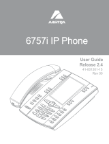 Aastra Telecom 6757 User manual