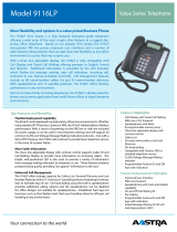 Nortel Aastra 9116LP Phone Owner's manual