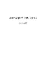 Acer Aspire 1500 User manual