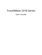 Acer TravelMate 2310 User manual