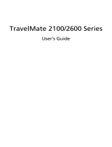Acer TravelMate 2600 User manual