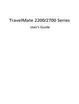 Acer 2700 Series User manual