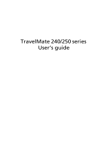 Acer TravelMate 250 User manual