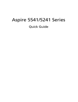 Acer 5241 Series User manual