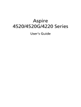 Acer Aspire 4520 User manual