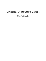 Acer Extensa 5010 User manual