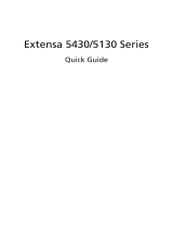 Acer Extensa 5430 User manual