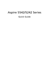 Acer Aspire 5542 User manual