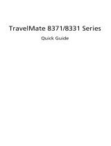 Acer TravelMate 8371 User manual