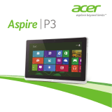 Acer Aspire P3 User manual