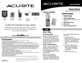 AcuRite Room Temperature and Humidity SensorIndoor / Outdoor Temperature and Humidity Sensor User manual