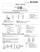 Aiphone AT-406 User manual