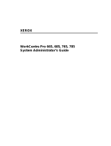 Xerox Pro 765 User manual