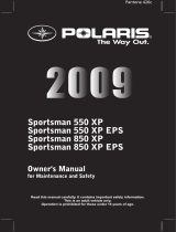 Polaris 2009 Sportsman 550 XP User manual