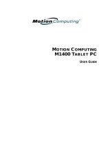 Motion Computing M1400 User manual