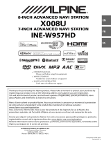 Alpine X008U User manual