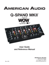 ADJ Q-SPAND MKII User manual