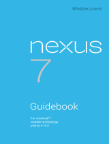 Asus Nexus 7 User manual