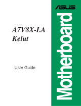 Asus A7V8X-LA Kelut User manual