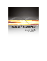 ATI Technologies RADEON X1650 PRO User manual