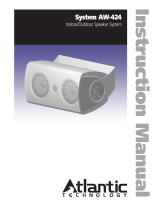 Atlantic Technology AW-424-P-WHT User manual