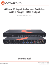 Atlona AT-LINE-PRO4-GEN2 User manual