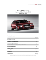 Audi a4 User manual