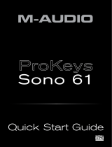 Audio Pro PROKEYS SONO 61 User manual