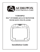 Audiovox VOD10PS2 User manual