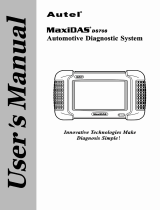 Autel MP808 User manual