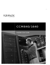 Avocent Equinox Console Manager CCM1640  CCM1640 CCM1640 User manual