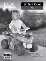 Mattel Barbie Lil’ Trail Rider ATV Owner's manual