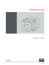 Barco FLM replacement lamp User manual