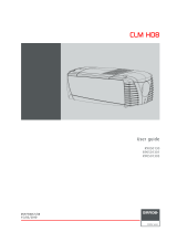 Barco CLM HD8 User manual