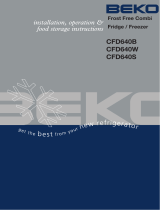 Beko CFD640 User manual